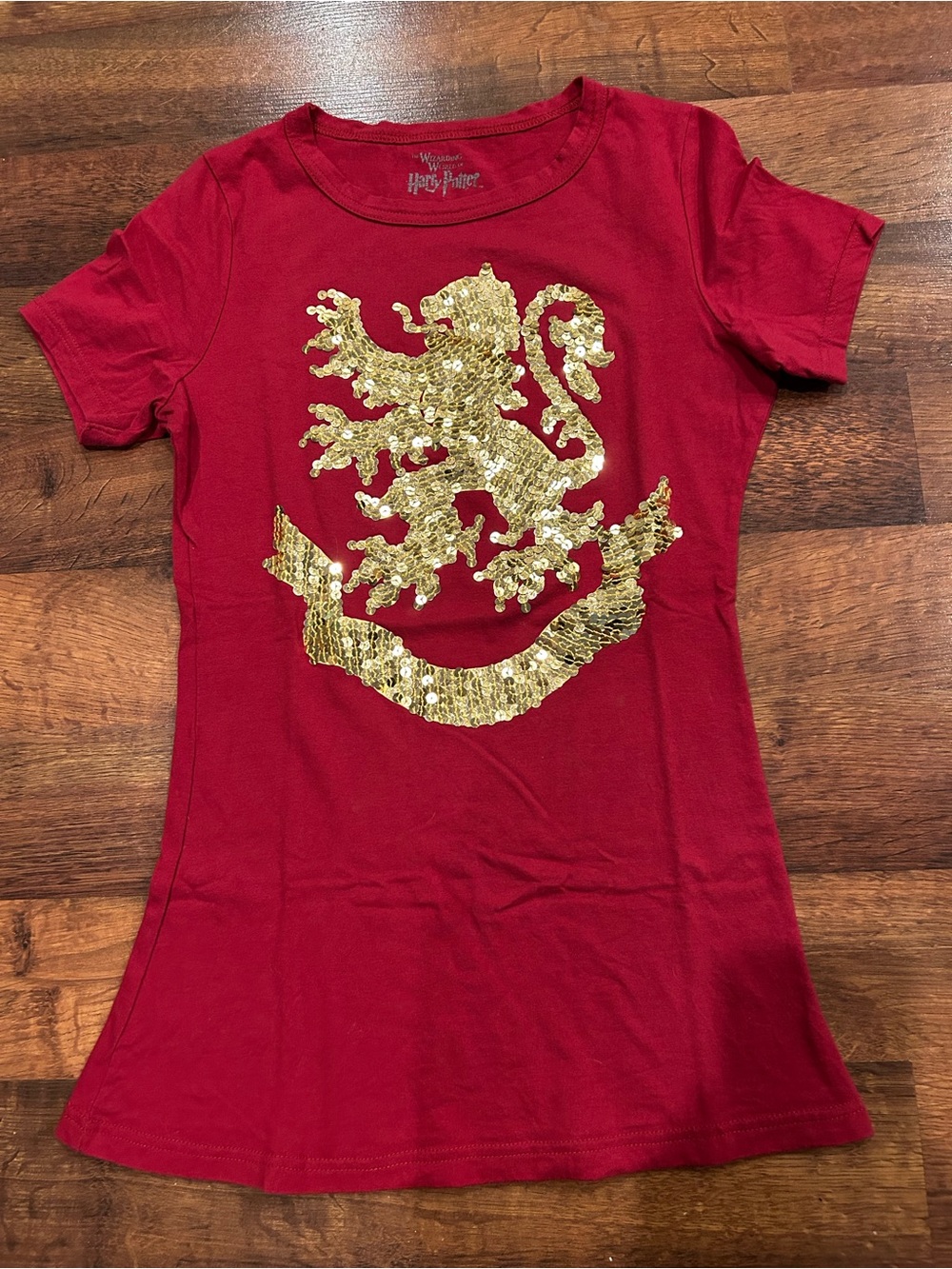Harry Potter Gryffindor Universal Studios
Sequins Ladies Shirt Size Large